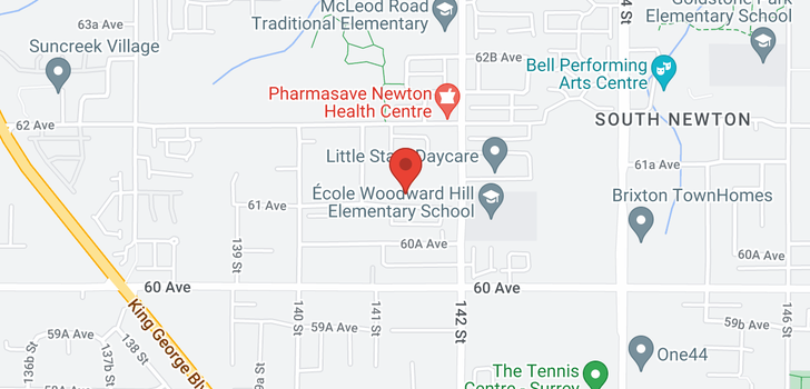 map of 14192 61 AVENUE